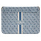 Guess 4G Printed Stripes cover for a 16" laptop - blue