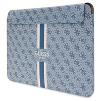 Guess 4G Printed Stripes cover for a 16" laptop - blue