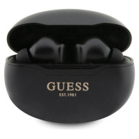 Guess GUTWST50EK TWS Bluetooth headphones + docking station - black Classic EST