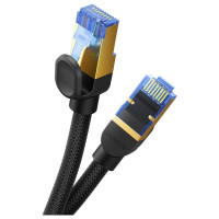 Baseus fast internet cable RJ45 cat.7 10Gbps 8m braided black