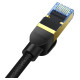 Baseus fast internet cable RJ45 cat.7 10Gbps 8m braided black