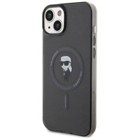 Karl Lagerfeld IML Ikonik MagSafe case for iPhone 15 Plus - black