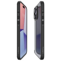Spigen Ultra Hybrid iPhone 15 Pro Max Case - Clear Black