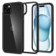 Spigen Ultra Hybrid iPhone 15 Case - Matte Black