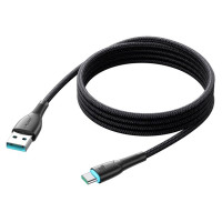 Joyroom Starry series SA32-AC6 100W USB-A / USB-C cable 1m - black