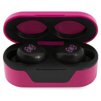 Guess GUTWST31EM TWS Bluetooth headphones + magenta docking station
