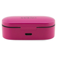 Guess GUTWST31EM TWS Bluetooth headphones + magenta docking station