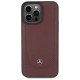 Mercedes MEHCP15LARMRE iPhone 15 Pro 6.1" red/red hardcase Leather Urban Bengale