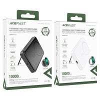 Acefast M6 PD 20W 10000mAh Inductive Powerbank + Cable - White