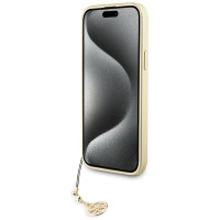 Guess 4G Charms Collection case for iPhone 15 Plus - gray