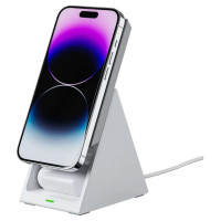 Choetech T600 15W 3in1 Inductive Charging Station - White