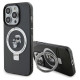 Karl Lagerfeld KLHMP15LHMRSKCK iPhone 15 Pro 6.1" black/black hardcase Ring Stand Karl&Choupette MagSafe