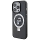 Karl Lagerfeld KLHMP15LHMRSKCK iPhone 15 Pro 6.1" black/black hardcase Ring Stand Karl&Choupette MagSafe