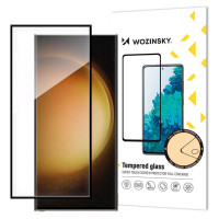 Wozinsky Full Glue tempered glass for Samsung Galaxy S24 Ultra with black frame