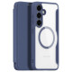 Dux Ducis Skin X Pro case for Samsung S24+ with magnetic ring and flap - blue