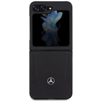 Mercedes Leather Urban case for Samsung Galaxy Z Flip 5 - black