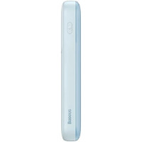 Baseus Comet Series powerbank with display 10000mAh 22.5W - blue + USB-A - USB-C cable 0.3m - white