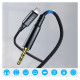 Choetech AUX009 Lighting / mini jack 3.5mm cable 2 m - black