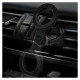 Uniq Trelix Car magnetic car holder for air vent - black