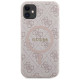 Guess GUHMN61G4GFRP iPhone 11 6.1" / Xr pink/pink hardcase 4G Collection Leather Metal Logo MagSafe
