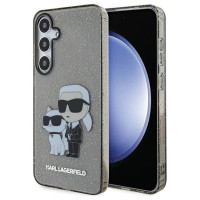 Karl Lagerfeld KLHCS24MHNKCTGK S24+ S926 black/black hardcase Glitter Karl&Choupette