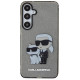 Karl Lagerfeld KLHCS24MHNKCTGK S24+ S926 black/black hardcase Glitter Karl&Choupette