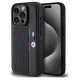 BMW Perforated Tricolor Line case for iPhone 15 Pro Max - black