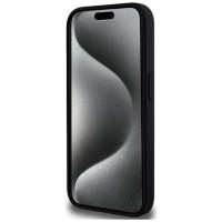 BMW Perforated Tricolor Line case for iPhone 15 Pro Max - black
