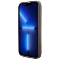 Guess 4G Printed Stripes MagSafe case for iPhone 15 Pro - brown