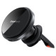 Choetech T204-F magnetic car holder with 15W wireless charging - black