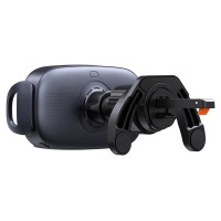 Baseus LightChaser BS-CM029 car holder with triple coil inductive charger - black