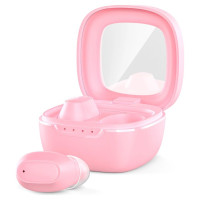 Choetech MEMS wireless TWS Bluetooth 5.3 headphones - pink