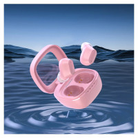 Choetech MEMS wireless TWS Bluetooth 5.3 headphones - pink