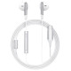 Acefast L3 Wired USB-C Headphones with Microphone - White