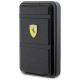 Ferrari Powerbank Ferrari Metal Logo MagSafe induction 15W 10000 mAh with stand function - black