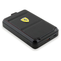 Ferrari Powerbank Ferrari Metal Logo MagSafe induction 15W 10000 mAh with stand function - black