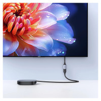 Ugreen HD165 HDMI (Male) / HDMI (Female) 8K Cable 0.15m - Gray