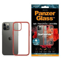 Panzerglass ClearCase case for iPhone 12 Pro Max - transparent and red