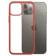 Panzerglass ClearCase case for iPhone 12 Pro Max - transparent and red