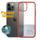 Panzerglass ClearCase case for iPhone 12 Pro Max - transparent and red