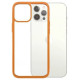 Panzerglass ClearCase case for iPhone 12 Pro Max - transparent orange