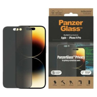 Panzerglass Ultra-Wide Fit Tempered Glass Antibacterial Privacy with Positioner for iPhone 14 Pro