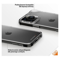 Panzerglass HardCase with D3O and Military Grade certification for iPhone 15 Pro Max - transparent