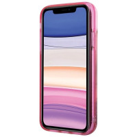 Karl Lagerfeld Glitter Karl Head iPhone 11/XR Case - Pink