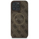 Guess 4G Ring Classic Logo MagSafe iPhone 16 Pro Case - Brown