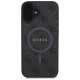 Guess 4G Ring Classic Logo MagSafe case for iPhone 16 - black