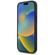 BMW M Perforated Tricolor Detail Line iPhone 16 Pro Case - Dark Gray