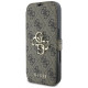 Guess 4G Metal Logo iPhone 16 Pro Max Case - Brown