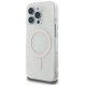 Guess IML 4G Background MagSafe iPhone 16 Pro Case - White