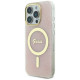 Guess IML 4G MagSafe Case for iPhone 16 Pro Max - Pink